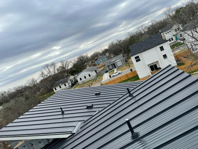 Standing seam metal roof panels with vents for Skylight Repair in South Sioux City